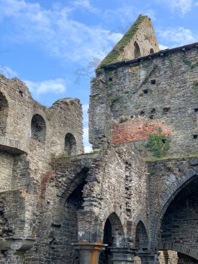 Villers Abbey harabeleri, Brabant bölgesi Wallonia, Belçika