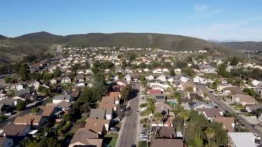 Kara Dağ 'lı Carmel Dağı' nın hava manzarası. San Diego