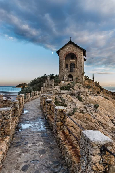 Capela Stella Maris - Alassio Itália — Fotografia de Stock