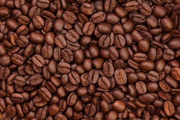 Gebrande koffiebonen, — Stockfoto