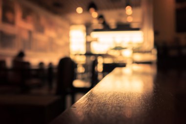 Bulanıklaştırma veya görüntü Coffee Shop Defocus