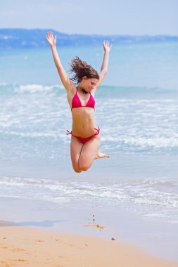 Korku veren tatil harcama güzel youn kadın