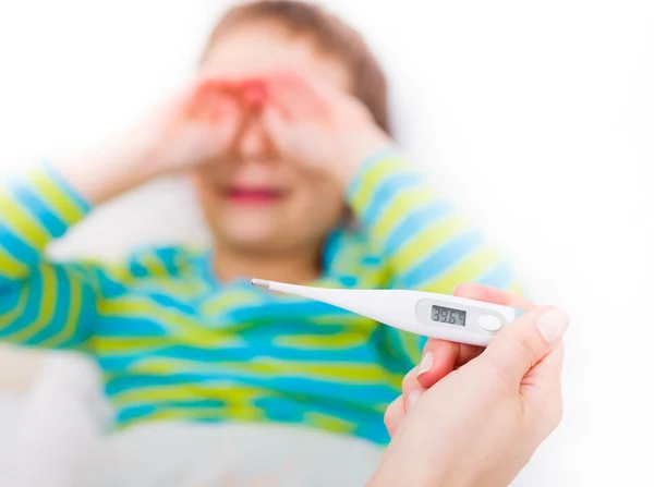 Piangere bambino ragazzo — Foto Stock