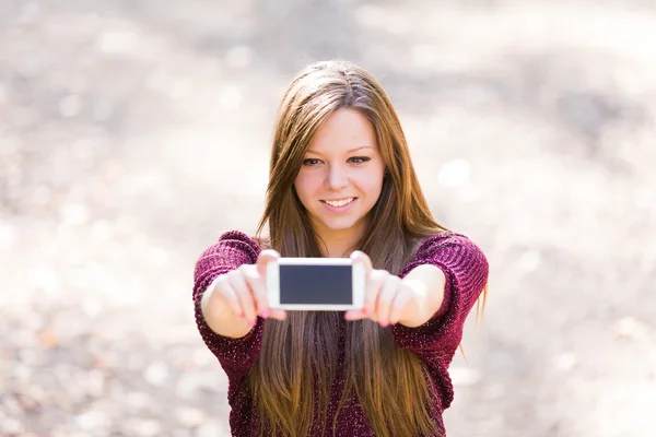 Selfie generatie — Stockfoto