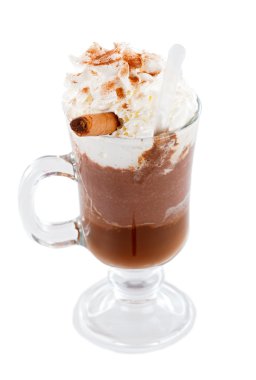 Özel sıcak choco krema ile