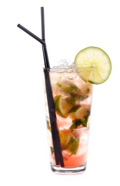 Alkollü gökkuşağı Mojito