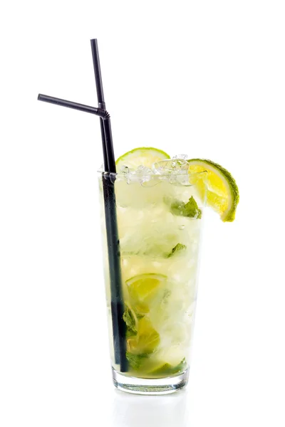 Cóctel Mojito en vaso. — Foto de Stock