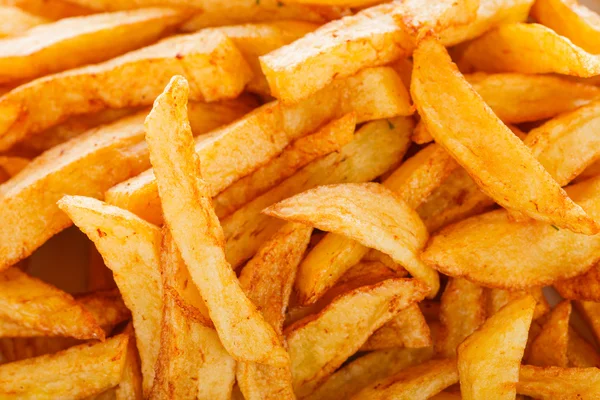 A plateful of fried potatoes — Stock Photo, Image