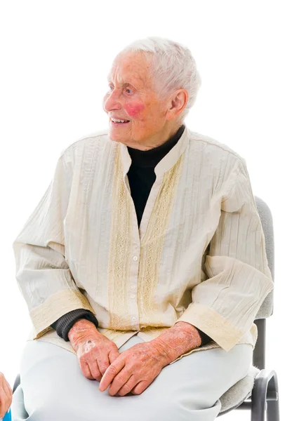 Persona mayor feliz — Foto de Stock