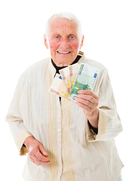 Happy pension payment day — Stock Photo, Image