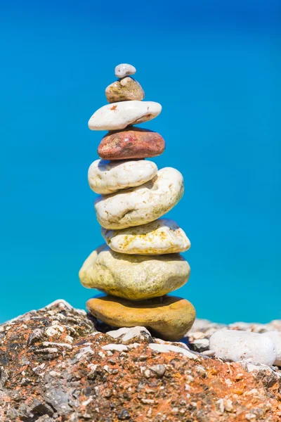 Stones in a pile put together with good care — Stock Photo, Image