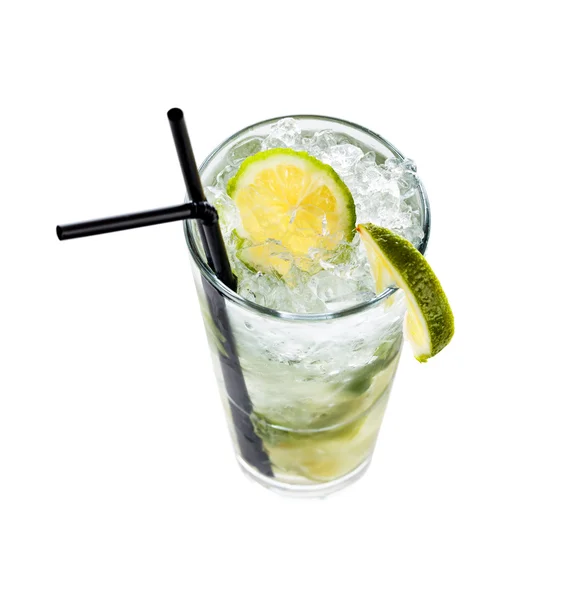 Мохіто-коктейль у склянці — стокове фото