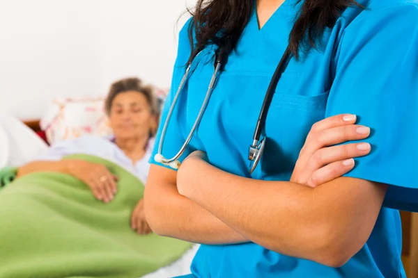 Concetto di prestatore di assistenza sanitaria in ospedale — Foto Stock