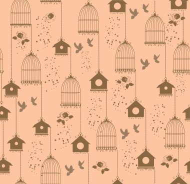 Vintage çiçek arka plan