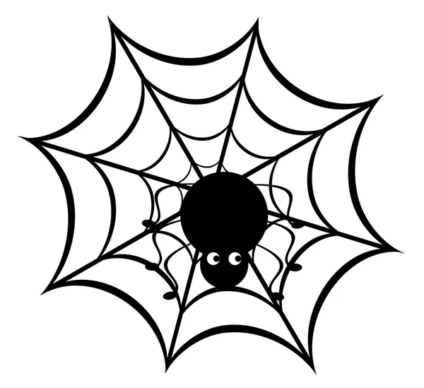 Divertido vector de araña — Vector de stock