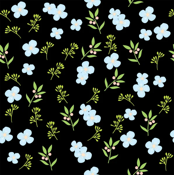 Floral bakgrund sömlösa — Stock vektor