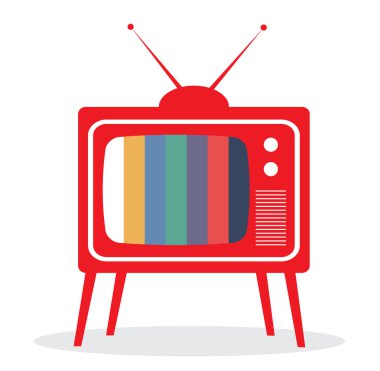 Vektör Tv Retro