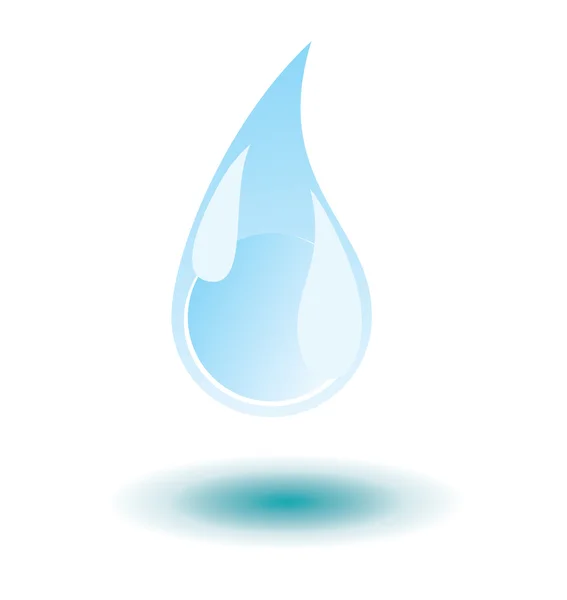 Vector de gota de agua — Vector de stock