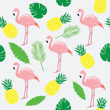 Vektör Flamingo kuşu
