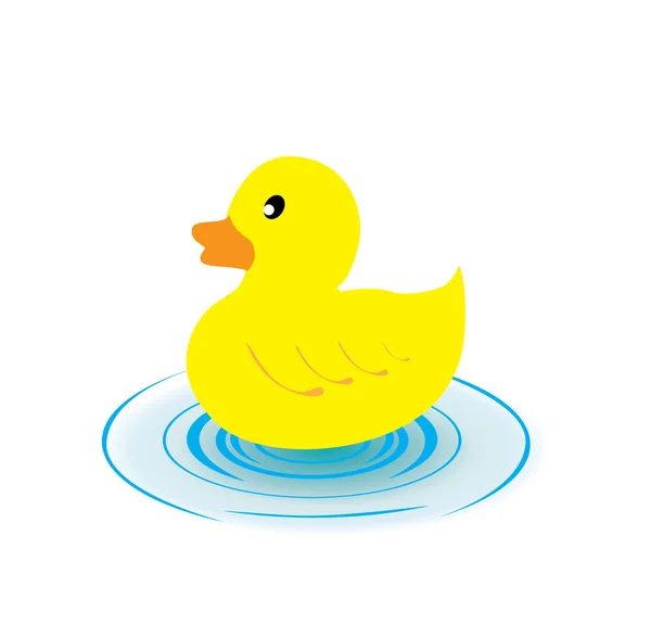 Vector Rubber Duck — Stock vektor