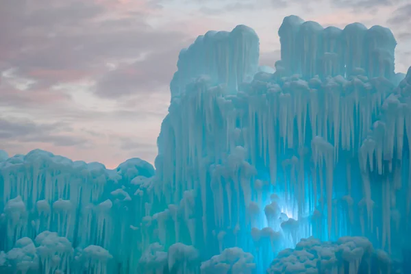 ユタ州ミッドウェイの氷の城の写真 — ストック写真