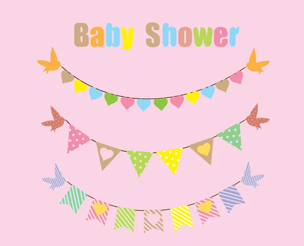 Baby shower — Wektor stockowy