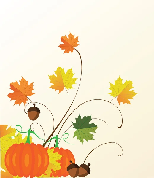 Fall Background — Stock Vector