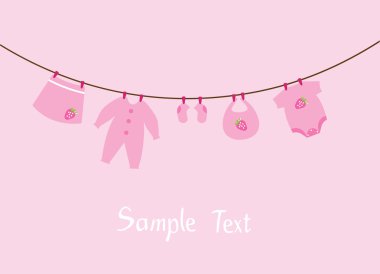 bebek hediye kartı.