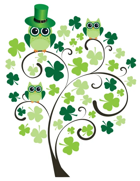 Vector shamrock boom — Stockvector