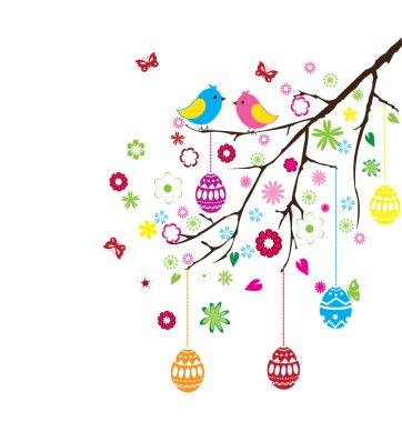 Vektör Paskalya şube 