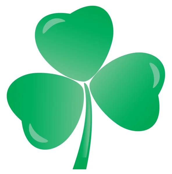 Vector Shamrock Icon — Stock Vector