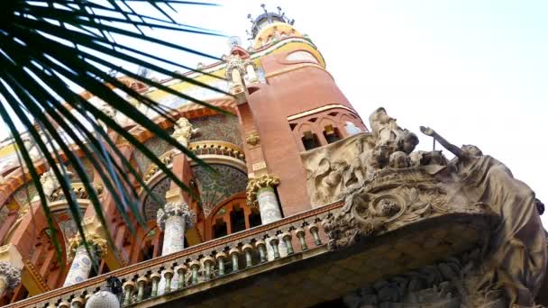 Low Angle Shot Of Palace Of Catalan Music Palau De La Musica