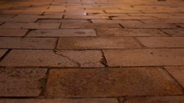 Dolly taş gibi bir arka plan sokak