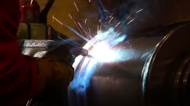 重工业-焊接 — 图库视频影像