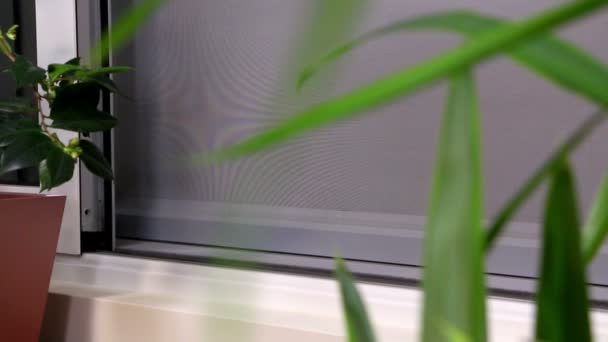Closing of High technology PVC profile window system — Stock Footage Closing of High technology PVC profile window system Royalty Free Stock Footage