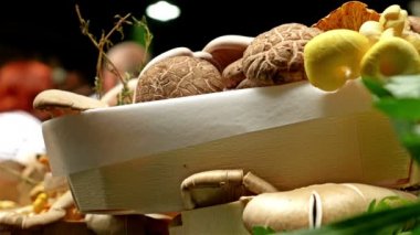 Mantar semt pazarında London, Büyük Britanya