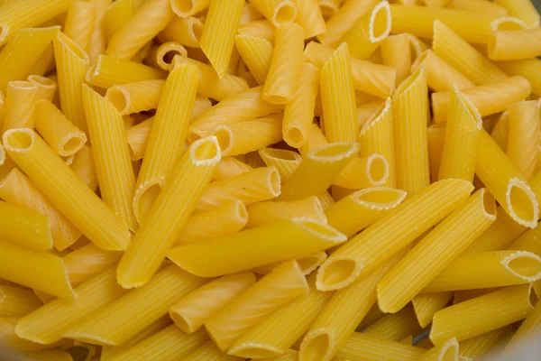 Tagliatelle Corte Close Cibo Cibo Ingrediente Cottura — Foto Stock