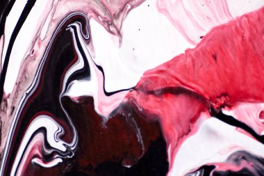 Makro akrilik boya ve yağ karışımı.