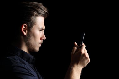 takıntılı andry genç manifatura telefon siyah