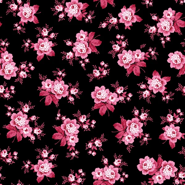 Flower illustration pattern — Stock Photo, Image