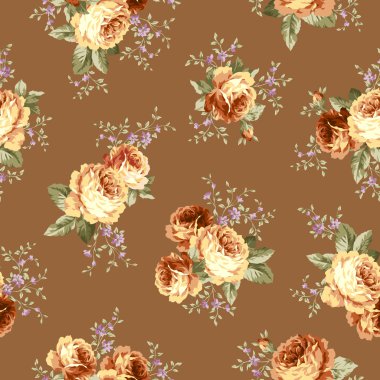 gül çiçek deseni,