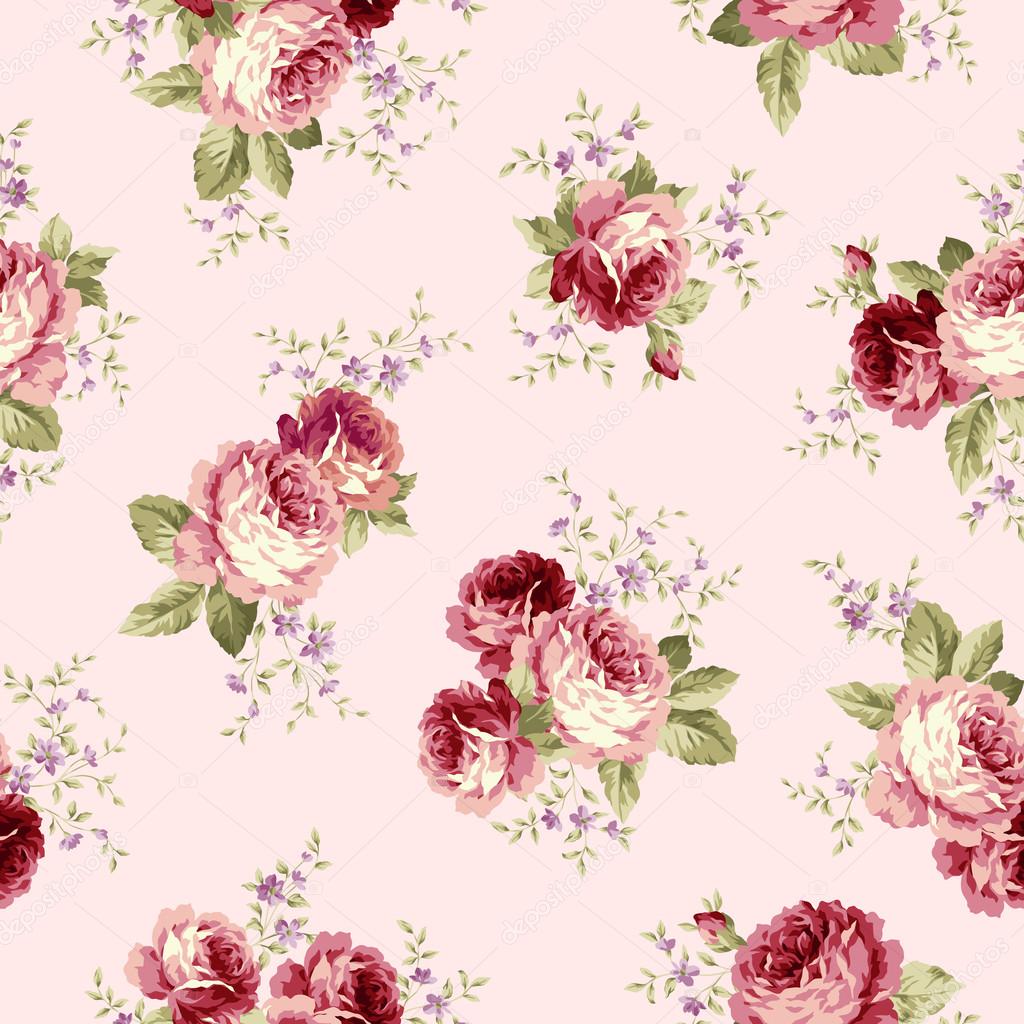 Rose flower pattern,