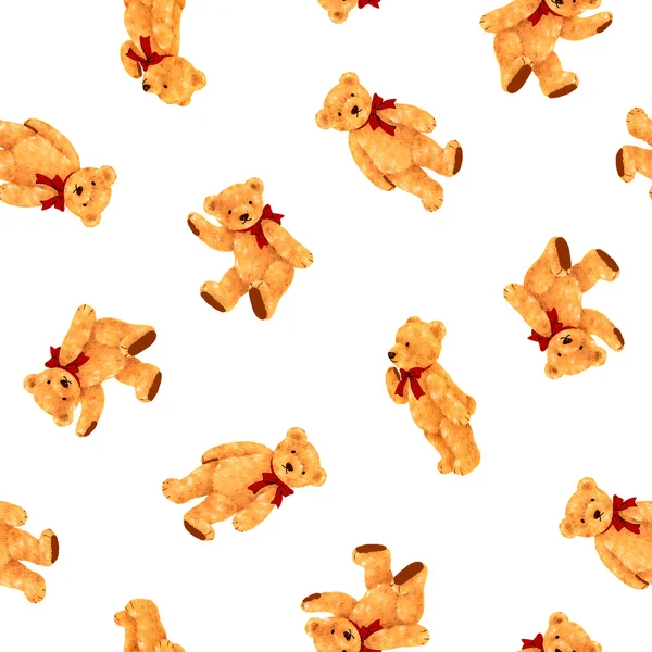 곰 그림 패턴 — 스톡 사진