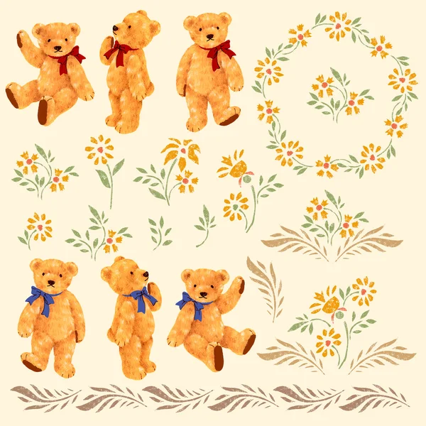 Pretty bear illustration — Stock Photo, Image