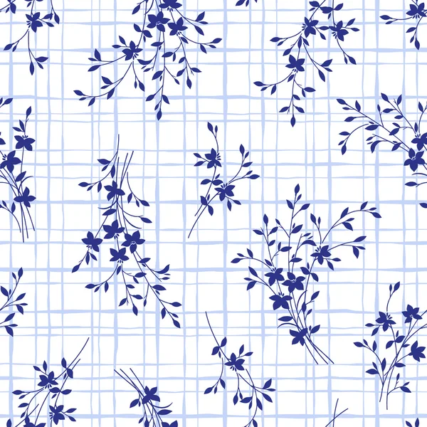 Leaf illustration pattern — Stock Vector