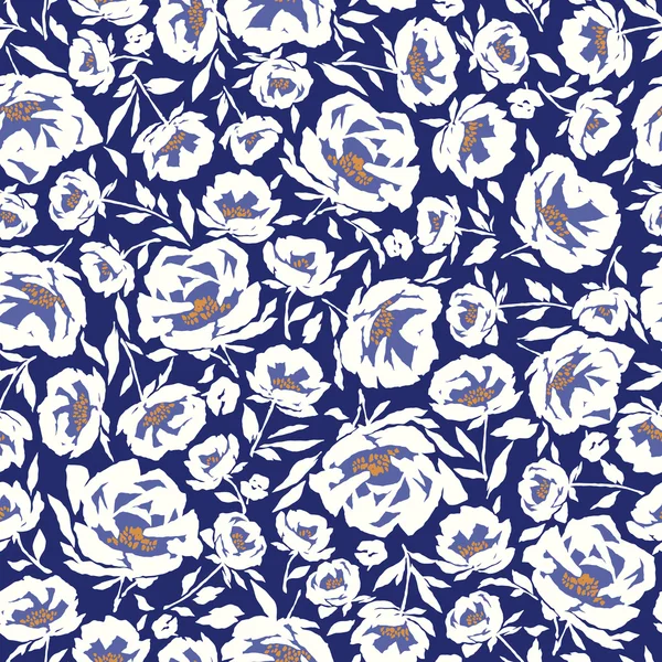 Çiçek illüstrasyon deseni