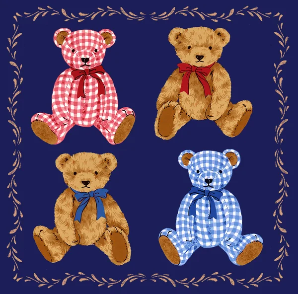 Pretty bear illustration — Stock Photo, Image