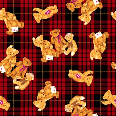 Ayı illüstrasyon model