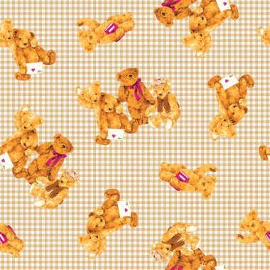 Ayı illüstrasyon model