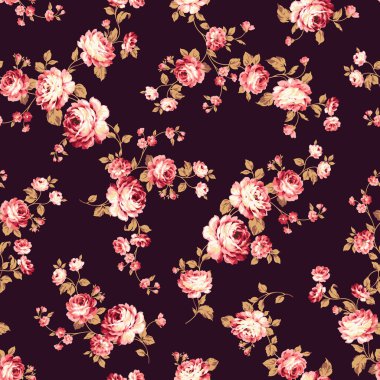 gül çiçek deseni,